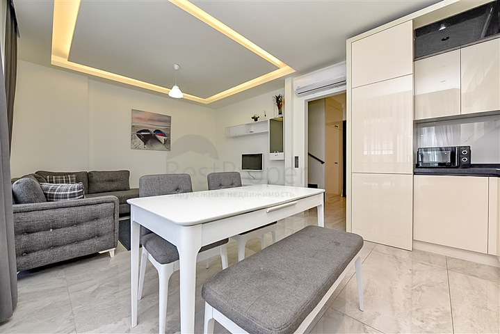 Penthouse 2+1 zu vermieten im Zentrum von Alanya