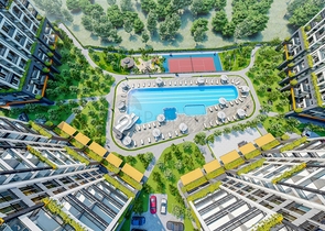 Wohnungen in einem luxuriösen Komplex in Avsallar