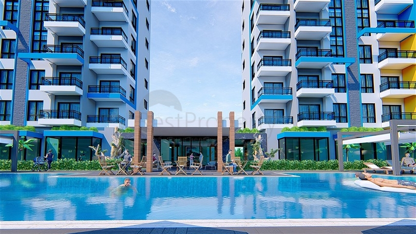 Schicke 1+1 Wohnung in einem neuen Komplex