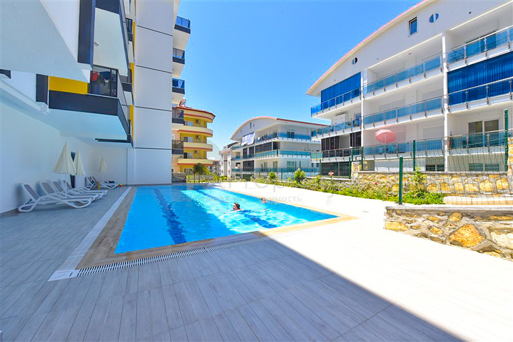 Wohnung in einem neuen 1+1-Komplex im Avsallar-Viertel