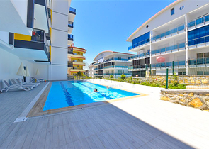 Wohnung in einem neuen 1+1-Komplex im Avsallar-Viertel