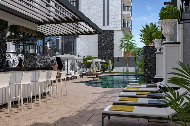 Wohnung in einem neuen Investitionsprojekt im Bezirk Kargicak