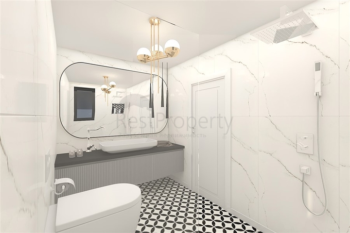 Neues Projekt einer exklusiven Villa im Stadtteil Kargicak Neues Projekt einer exklusiven Villa im Stadtteil Kargicak