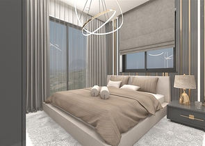 Neues Projekt einer exklusiven Villa im Stadtteil Kargicak Neues Projekt einer exklusiven Villa im Stadtteil Kargicak