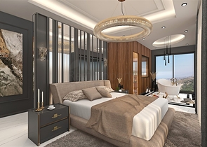 Neues Projekt einer exklusiven Villa im Stadtteil Kargicak Neues Projekt einer exklusiven Villa im Stadtteil Kargicak