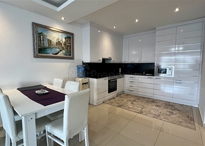 Gemütliche 2+1 Wohnung 50 m vom Meer entfernt im Stadtteil Tosmur