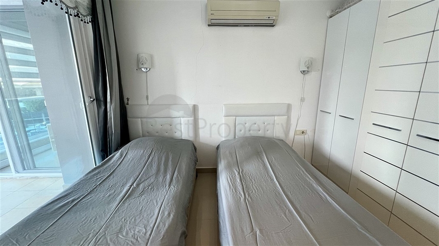 Gemütliche 2+1 Wohnung 50 m vom Meer entfernt im Stadtteil Tosmur