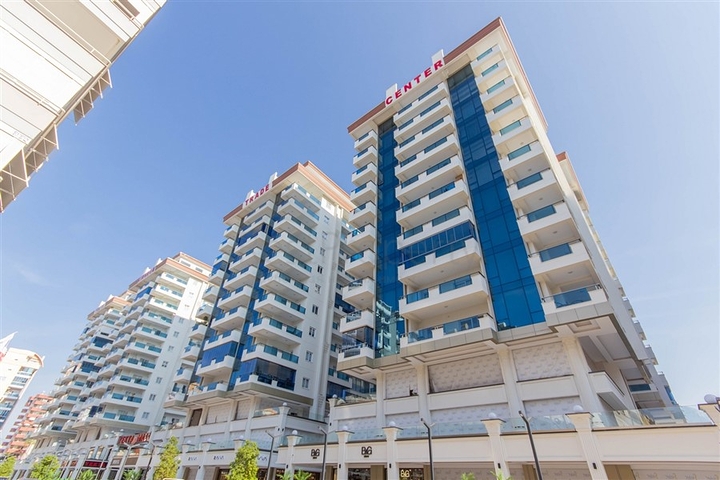 Geräumige 2+1 Wohnung im neuen Komplex des Bezirks Mahmutlar