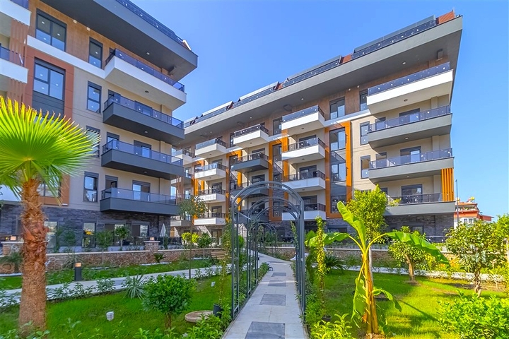 Apartment mit 1+1 Grundriss in einem modernen Komplex im Stadtteil Oba