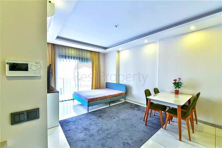 Apartment mit 1+1 Grundriss in einem modernen Komplex im Stadtteil Oba