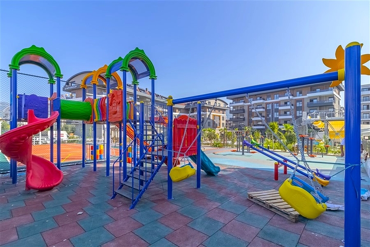 Apartment mit 1+1 Grundriss in einem modernen Komplex im Stadtteil Oba