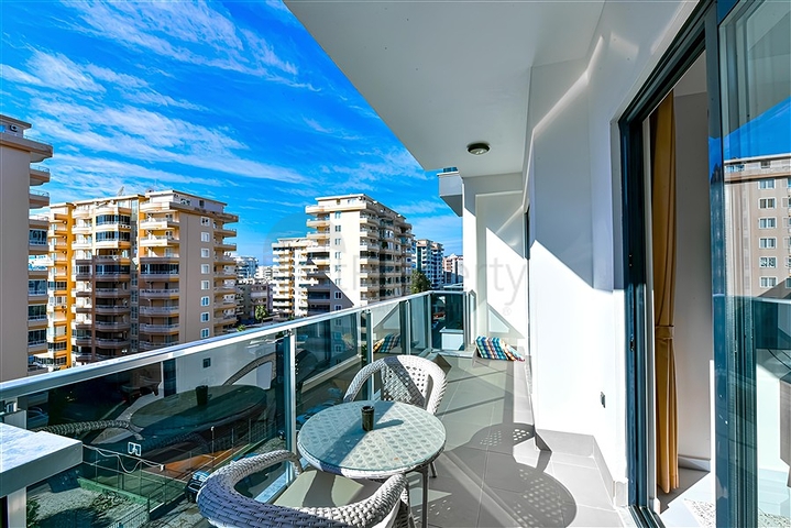 1+1 Wohnung in einem der besten Komplexe in der Gegend von Mahmutlar