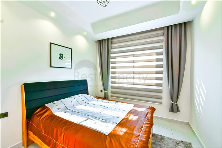 1+1 Wohnung in einem der besten Komplexe in der Gegend von Mahmutlar