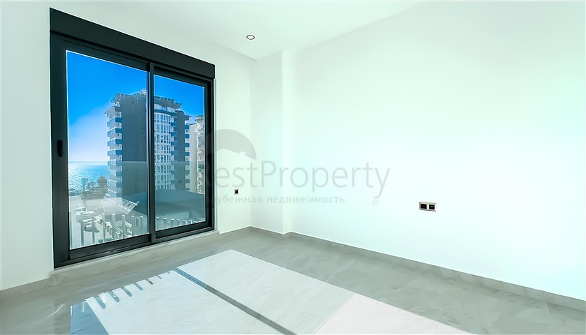 1+1 Wohnung in der Gegend von Tosmur von einem der besten Entwickler von Alanya