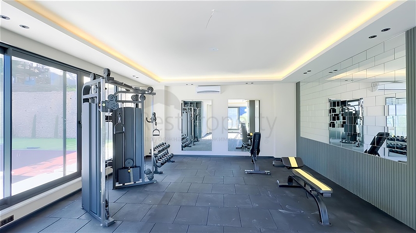 1+1 Wohnung in der Gegend von Tosmur von einem der besten Entwickler von Alanya