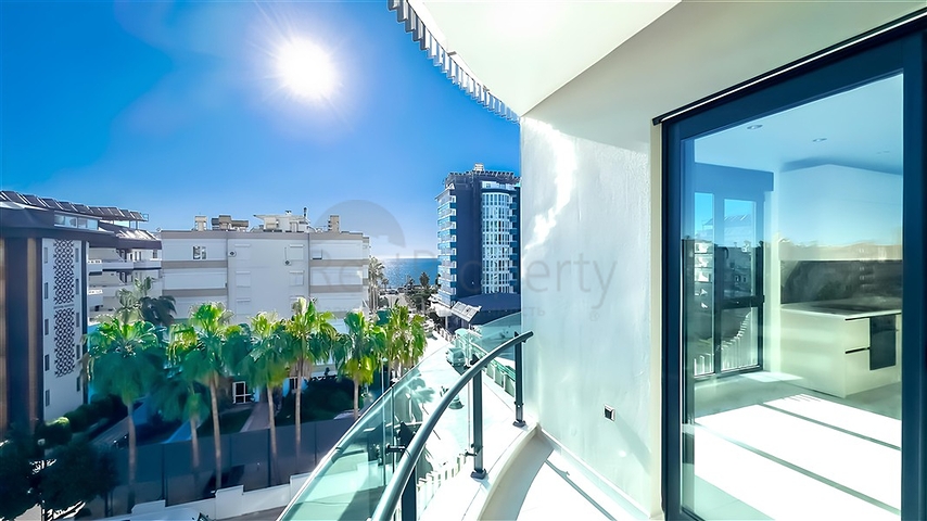 1+1 Wohnung in der Gegend von Tosmur von einem der besten Entwickler von Alanya