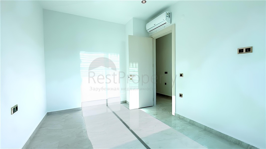 1+1 Wohnung in der Gegend von Tosmur von einem der besten Entwickler von Alanya