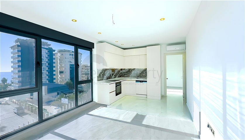 1+1 Wohnung in der Gegend von Tosmur von einem der besten Entwickler von Alanya