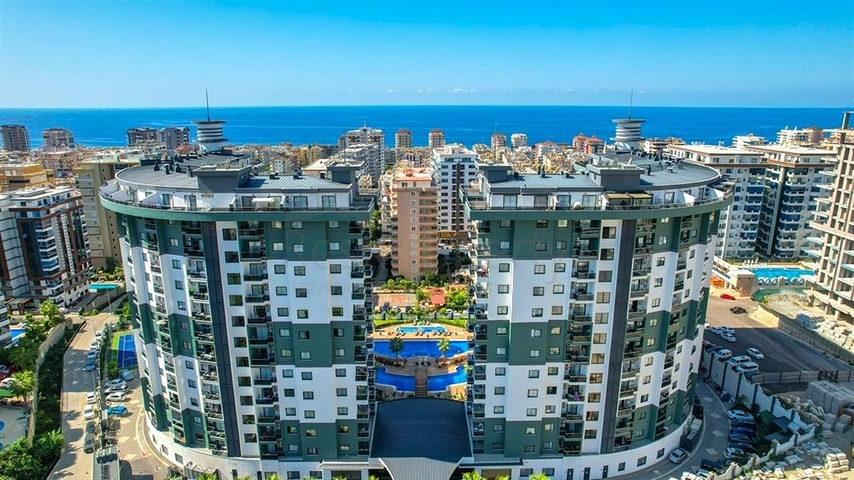 Wohnung 1+1 in einem neuen Komplex mit Infrastruktur 