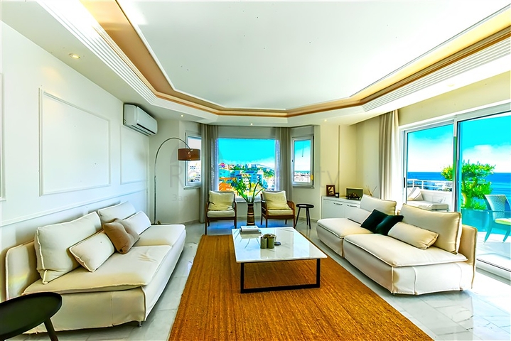 3+1 Wohnung am Meer im Stadtteil Tosmur