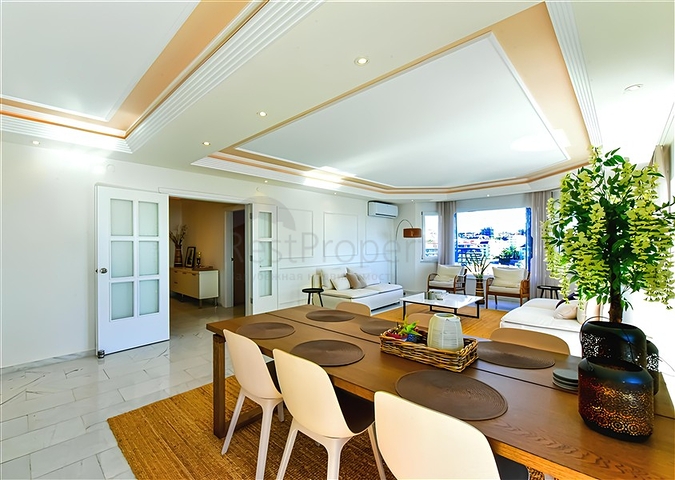 3+1 Wohnung am Meer im Stadtteil Tosmur