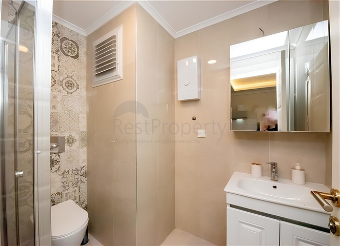 1+1 Wohnung in einer neuen Wohnanlage im Bezirk Mahmutlar