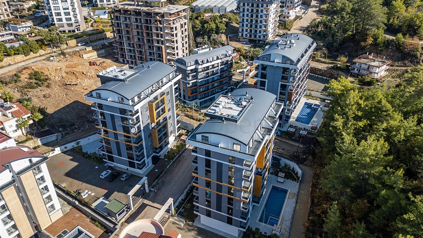 1+1 Wohnung im neuen Avsallar-Komplex