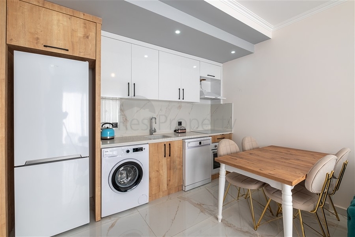 1+1 Wohnung im neuen Avsallar-Komplex