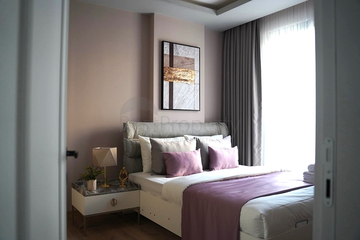 1+1 Wohnung in der Nähe von Kleopatra Beach 