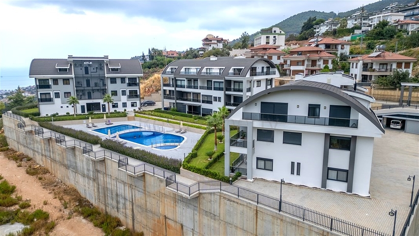 Geräumige 3+1 Wohnung im Zentrum von Alanya