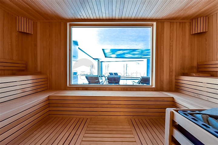 4+1 Penthouse mit Meerblick an der ersten Küste