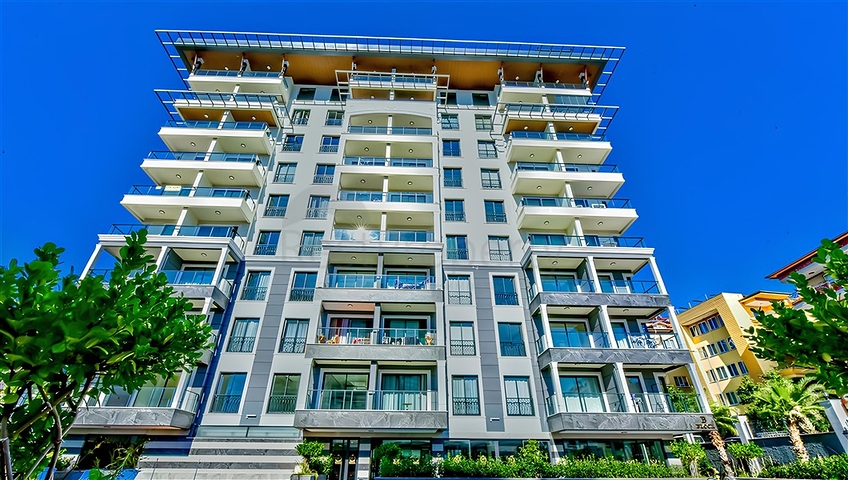 Penthouse mit drei Schlafzimmern in einem neuen Komplex mit Meerblick