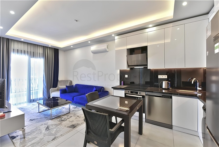 1+1 Wohnung zur Miete im Stadtteil Mahmutlar