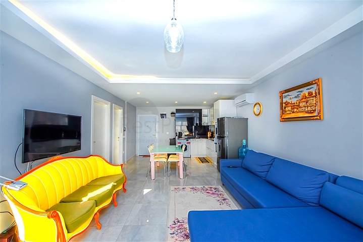 Geräumige Zweizimmerwohnung in Mahmutlar