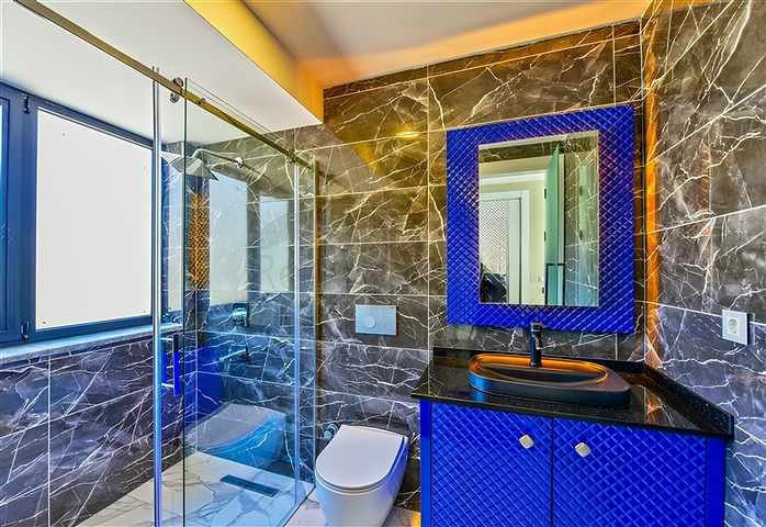 Komplex von luxuriösen Villen mit Meerblick in Avsallar