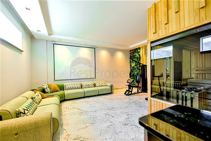 Komplex von luxuriösen Villen mit Meerblick in Avsallar