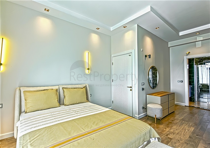 Komplex von luxuriösen Villen mit Meerblick in Avsallar