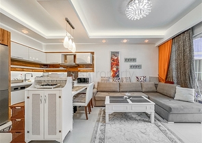 Zweizimmerwohnung in einem der besten Komplexe von Mahmutlar 