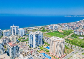 Zweizimmerwohnung in einem der besten Komplexe von Mahmutlar 