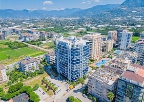 Zweizimmerwohnung in einem der besten Komplexe von Mahmutlar 