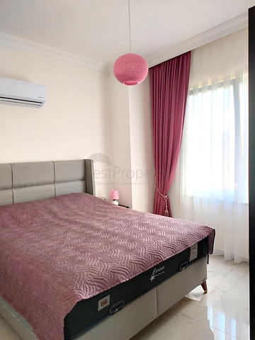 Möblierte 1+1-Wohnung 700 m vom Meer entfernt