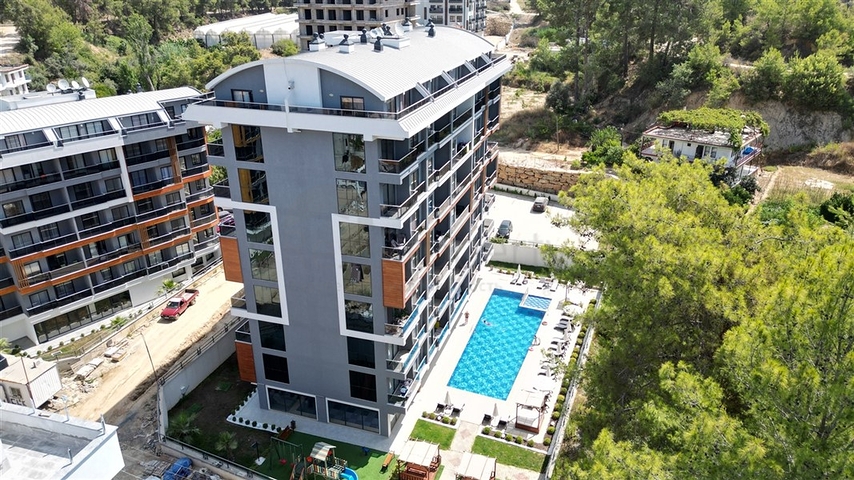 Möbliertes 2+1 Penthouse in Avsallar