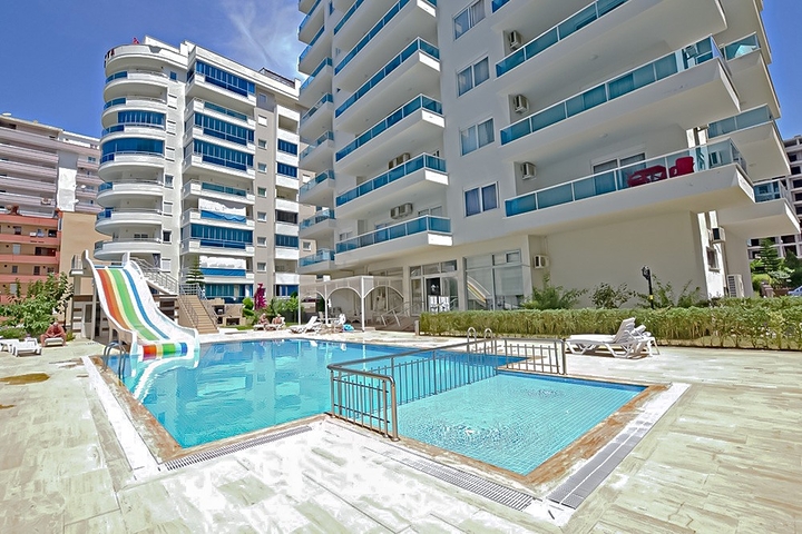 3-Zimmerwohnung im Stadtteil Mahmutlar, 400 m vom Meer entfernt