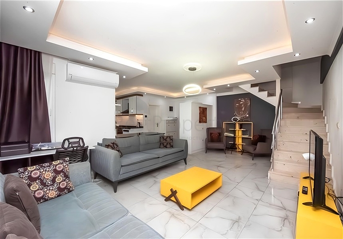 3-Zimmerwohnung im Stadtteil Mahmutlar, 400 m vom Meer entfernt