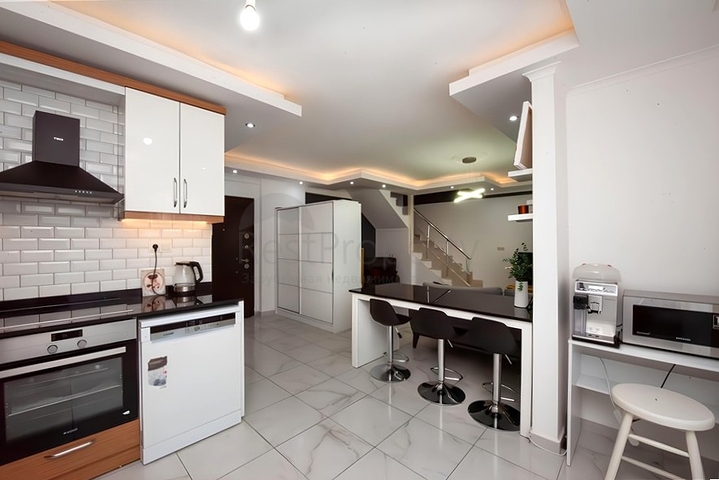 3-Zimmerwohnung im Stadtteil Mahmutlar, 400 m vom Meer entfernt