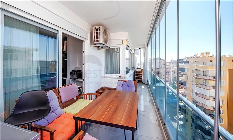 3-Zimmerwohnung im Stadtteil Mahmutlar, 400 m vom Meer entfernt