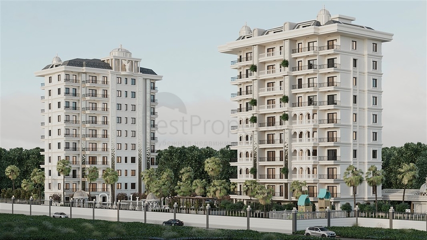 1+1 Wohnung im Stadtteil Avsallar