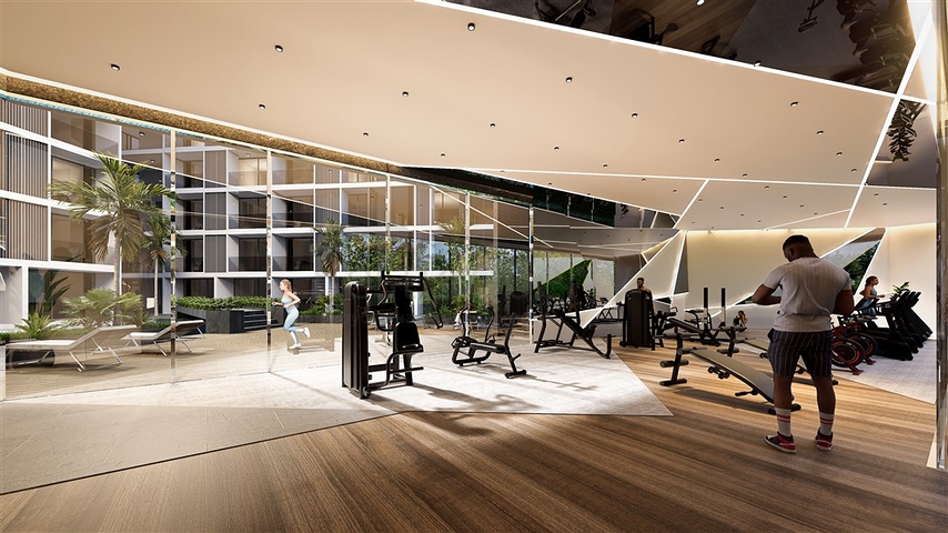 Ein neuer, moderner Komplex im Süden der Insel mit einzigartigen Ansichtsmerkmalen Ein neuer, moderner Komplex im Süden der Insel mit einzigartigen Ansichtsmerkmalen