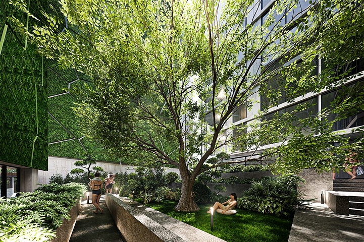 Ein neuer, moderner Komplex im Süden der Insel mit einzigartigen Ansichtsmerkmalen Ein neuer, moderner Komplex im Süden der Insel mit einzigartigen Ansichtsmerkmalen