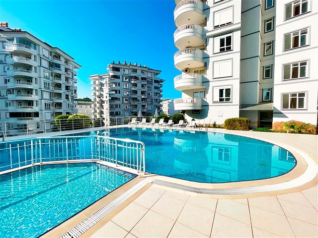 2+1 möblierte Wohnung im Stadtteil Tosmur